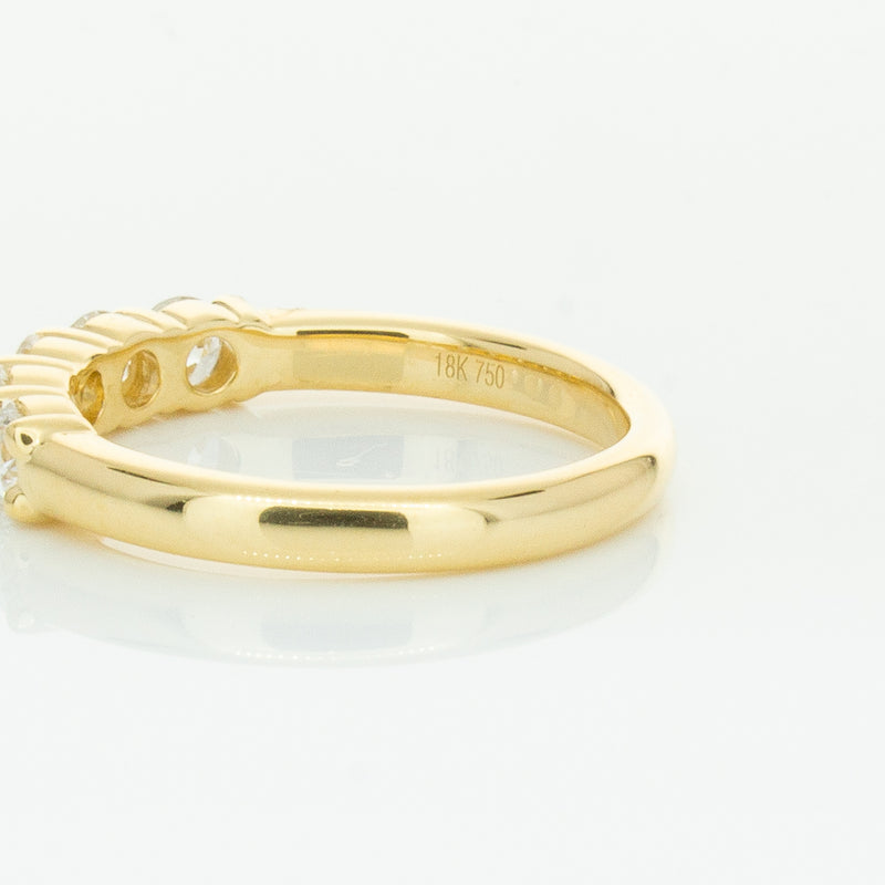 18ct Yellow Gold .80ct Diamond Panorama Ring-Ring-Walker & Hall