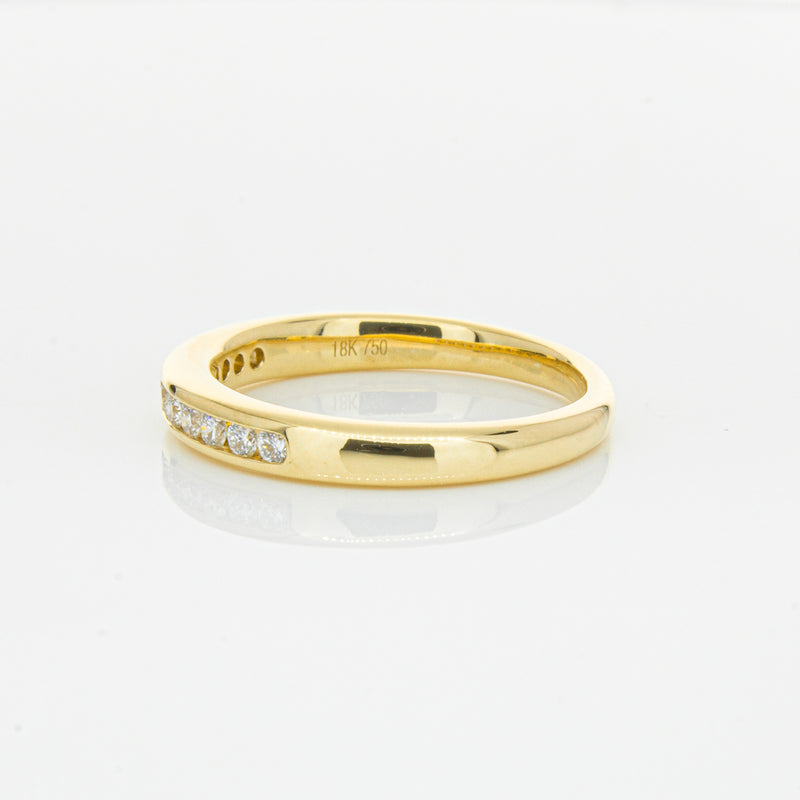18ct Yellow Gold .25ct Diamond Ring-Ring-Walker & Hall