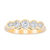 18ct Yellow Gold .78ct Diamond Five-Stone Natalia Ring-Ring-Walker & Hall