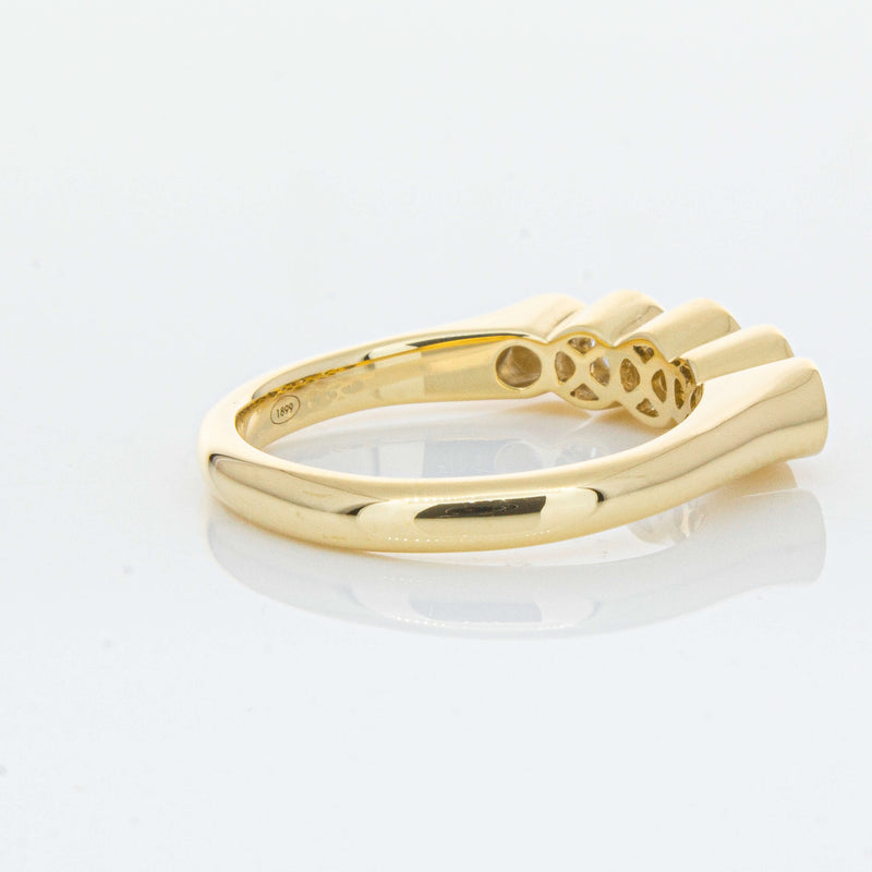 18ct Yellow Gold .78ct Diamond Five-Stone Natalia Ring-Ring-Walker & Hall