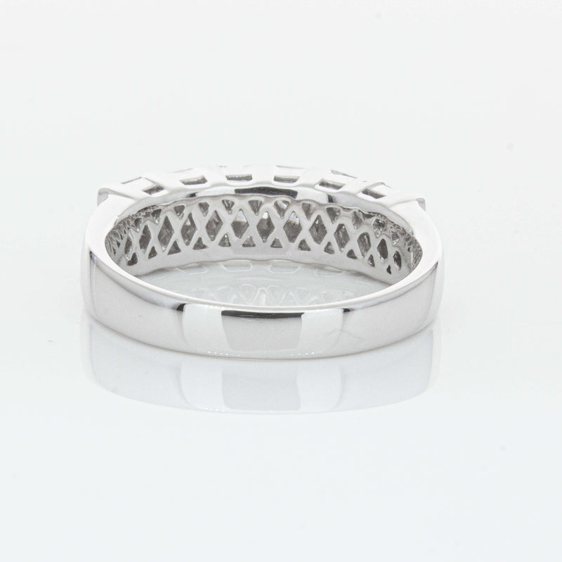 Deja Vu 18ct White Gold 1.12ct Diamond Band-Ring-Walker & Hall
