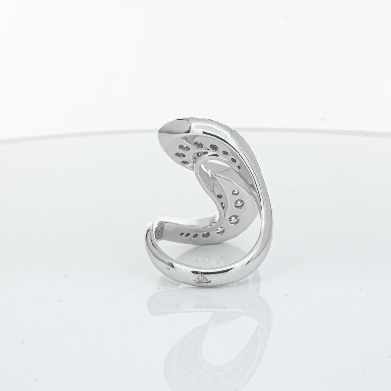 Platinum 1.55ct Diamond Flamenco Ring - Ring - Walker & Hall