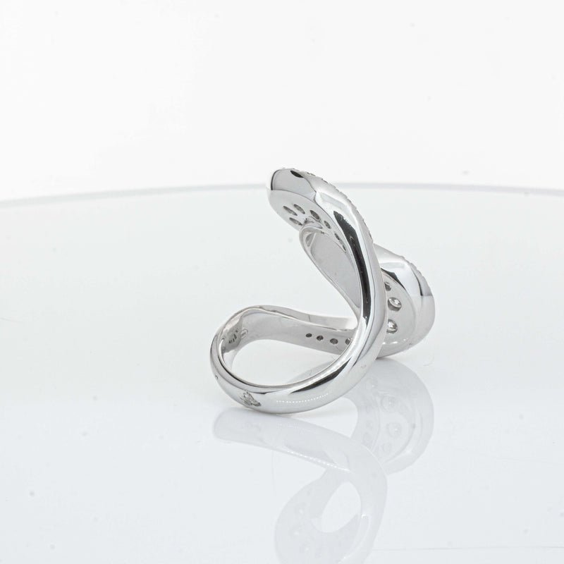 Platinum 1.55ct Diamond Flamenco Ring - Ring - Walker & Hall