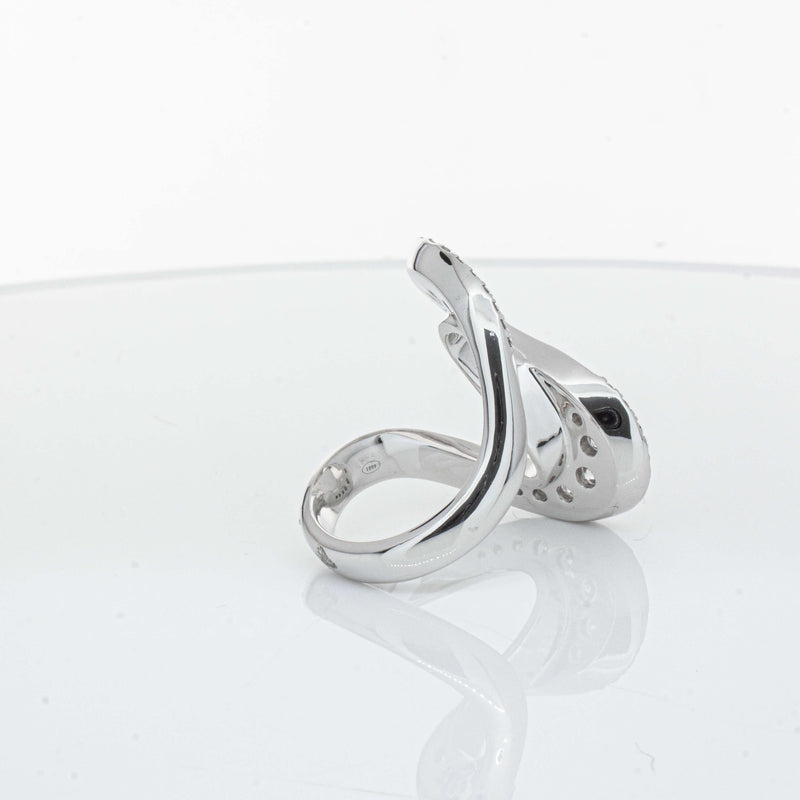 Platinum 1.55ct Diamond Flamenco Ring - Ring - Walker & Hall