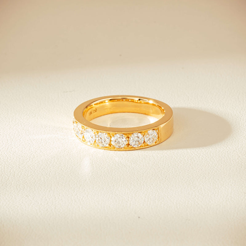 18ct Yellow Gold 1.00ct Diamond Orion Ring - Ring - Walker & Hall