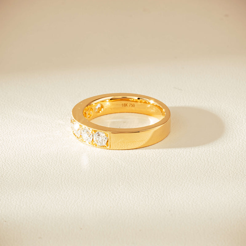 18ct Yellow Gold 1.00ct Diamond Orion Ring - Ring - Walker & Hall