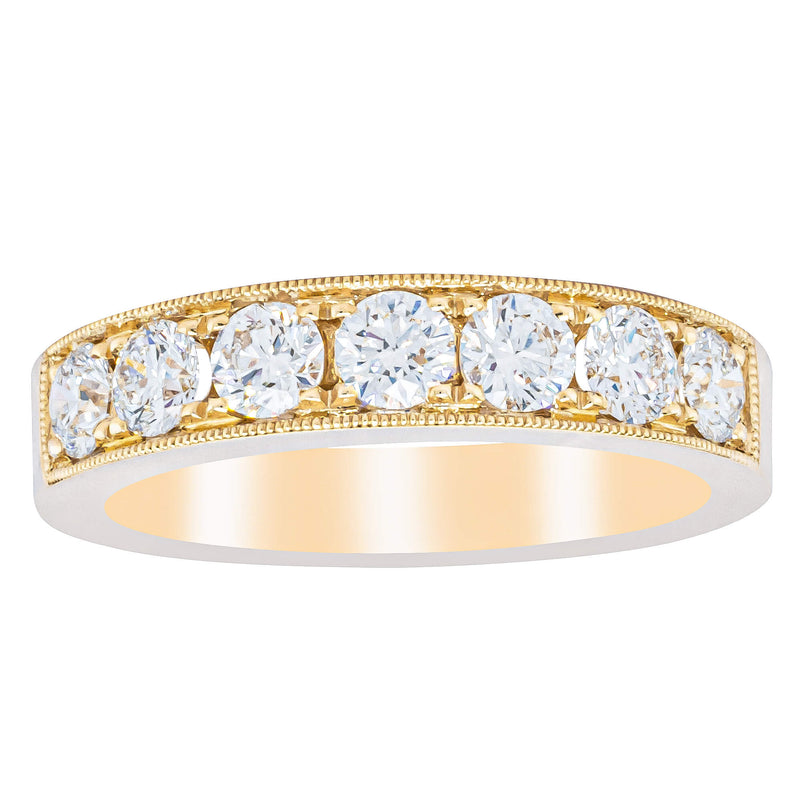 18ct Yellow Gold 1.00ct Diamond Orion Ring-Ring-Walker & Hall