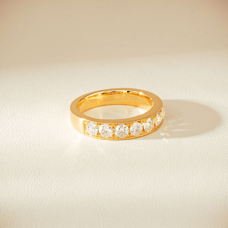 18ct Yellow Gold 1.00ct Diamond Orion Ring - Ring - Walker & Hall