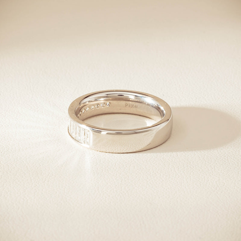 Platinum .92ct Diamond Channel-Set Band - Ring - Walker & Hall