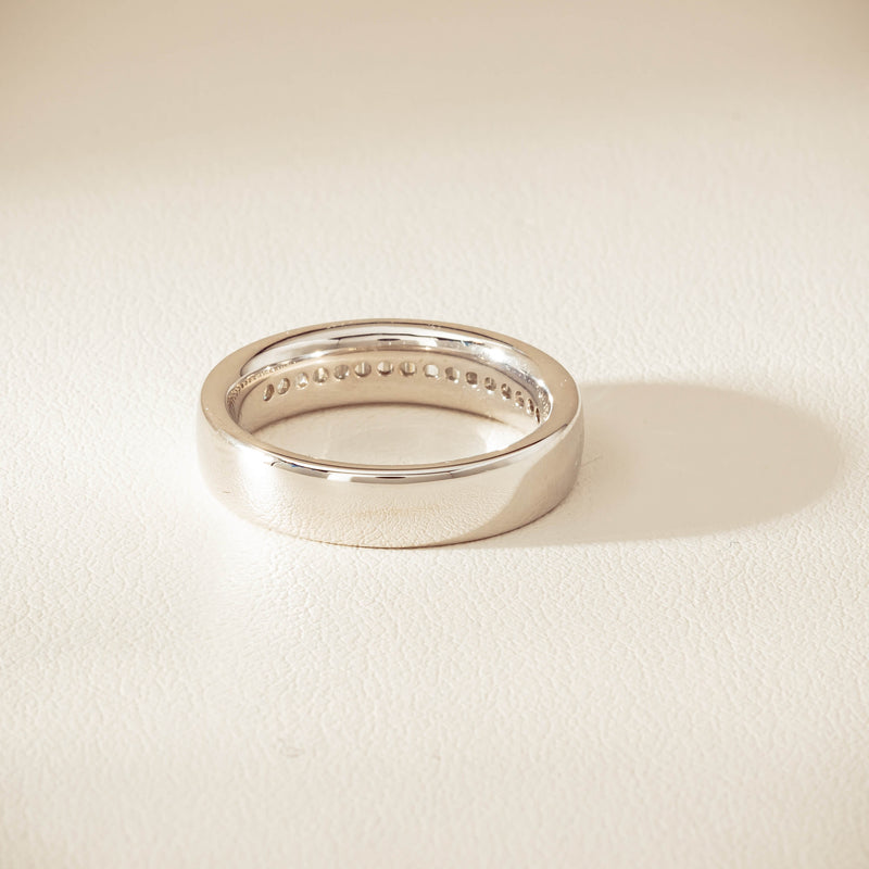 Platinum .92ct Diamond Channel-Set Band - Ring - Walker & Hall