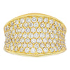 Deja Vu 18ct Yellow Gold 1.44ct Diamond Pave-Set Ring - Ring - Walker & Hall