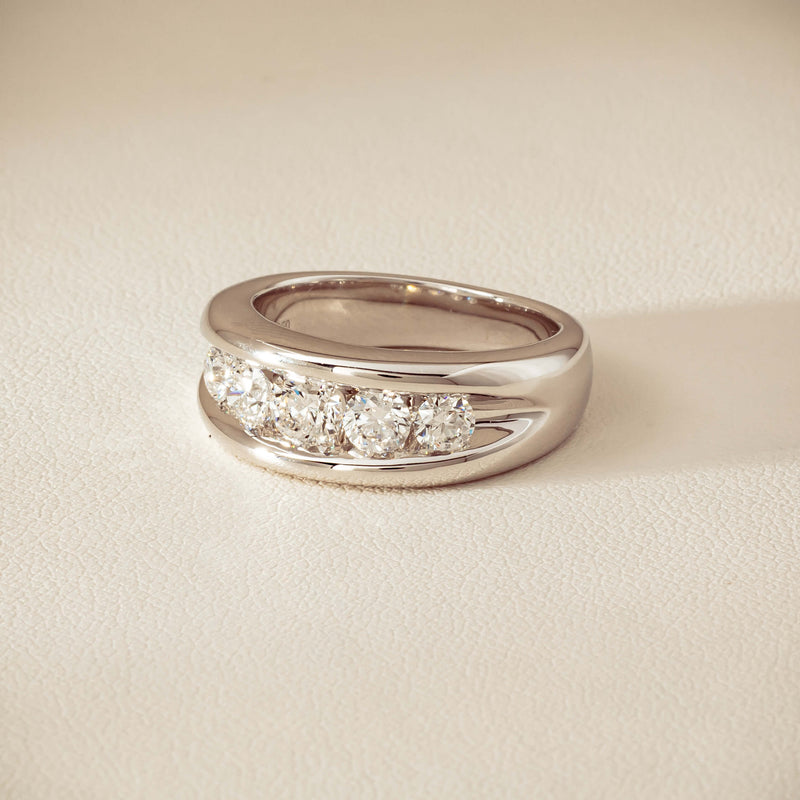Platinum 1.25ct Diamond Eugenie Ring - Ring - Walker & Hall