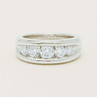 Platinum 1.25ct Diamond Eugenie Ring - Ring - Walker & Hall