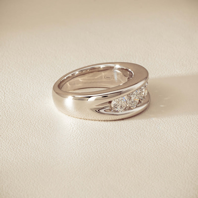 Platinum 1.25ct Diamond Eugenie Ring - Ring - Walker & Hall