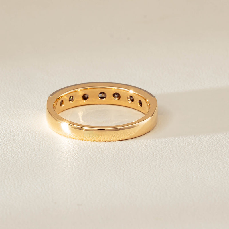 Deja Vu 16ct Yellow & White Gold .75ct Diamond Band