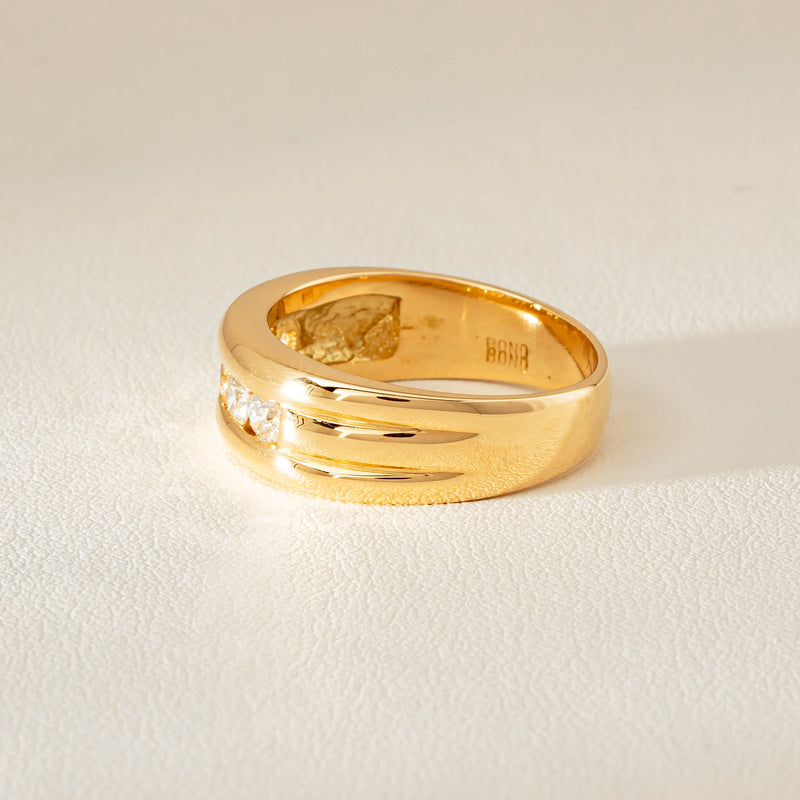 Deja Vu 18ct Yellow Gold .60ct Five-Stone Ring - Ring - Walker & Hall