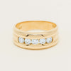Deja Vu 18ct Yellow Gold .60ct Five-Stone Ring - Ring - Walker & Hall