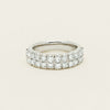 Deja Vu Platinum 1.50ct Diamond Pave-Set Ring