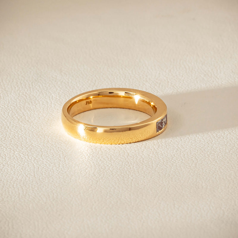 Deja Vu 18ct Yellow Gold .70ct Diamond Channel-Set Ring - Ring - Walker & Hall