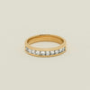 Deja Vu 18ct Yellow Gold .70ct Diamond Channel-Set Ring - Ring - Walker & Hall