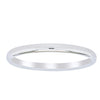 Platinum 2mm Band-Ring-Walker & Hall