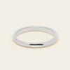 18ct White Gold Venetian Band - Ring - Walker & Hall