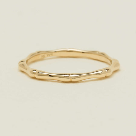 9ct Yellow Gold Kyoto Band - Ring - Walker & Hall