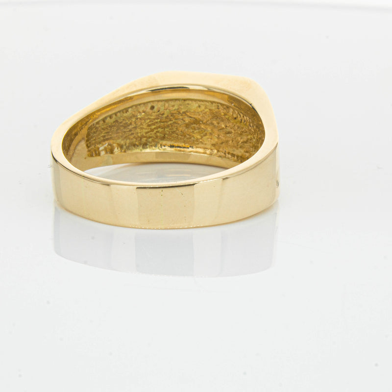 Deja Vu 14ct Yellow Gold .22ct Diamond Mens Ring - Ring - Walker & Hall