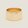 Deja Vu 10ct Yellow Gold Comfort Curve Barrel Ring