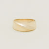 Deja Vu 9ct Bold Twisted Dome Ring