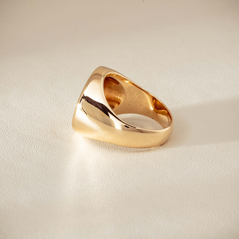 Deja Vu 9ct Ring with 24ct Australian Kangaroo Coin - Ring - Walker & Hall