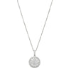 Deja Vu 18ct White Gold 1.34ct Diamond Cluster Pendant-Necklace-Walker & Hall