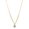 Deja Vu 14ct Yellow Gold .75ct Diamond Pendant-Necklace-Walker & Hall