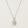 18ct White Gold 1.16ct Yellow Diamond Isla Pendant - Necklace - Walker & Hall