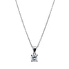 Deja Vu 18ct White Gold .35ct Princess Cut Diamond Pendant - Necklace - Walker & Hall