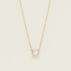 18ct Yellow Gold 1.01ct Diamond Natalia Pendant