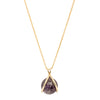 9ct Yellow Gold Amethyst - Of Thought Mindfulness Pendant-Necklace-Walker & Hall