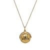 Deja Vu 9ct Yellow Gold Veneer & Silver Masonic Ball Pendant - Necklace - Walker & Hall