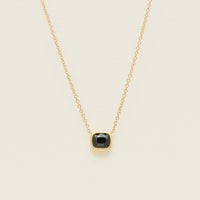 18ct Yellow Gold 1.21ct Green Sapphire Natalia Pendant