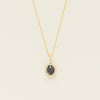 18ct Yellow Gold 2.09ct Green Sapphire Sierra Pendant
