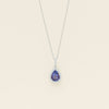 18ct White Gold 1.70ct Tanzanite Diamond Sierra Pendant