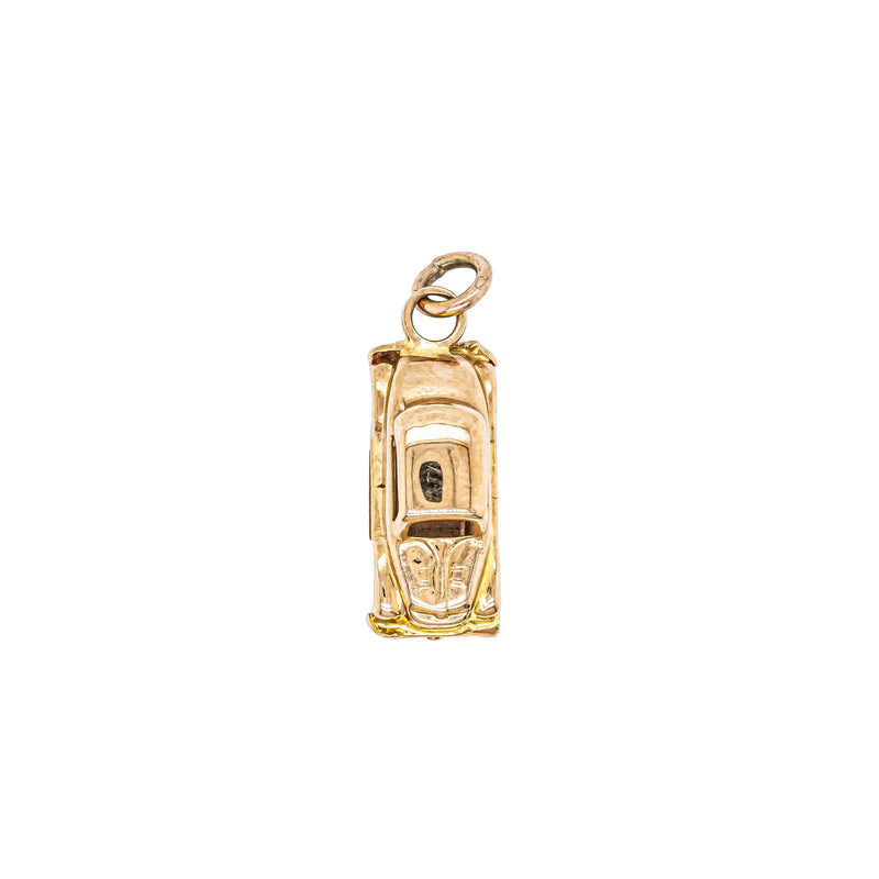 Deja Vu 18ct Rose Gold Car Charm - Necklace - Walker & Hall