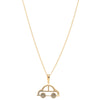 Deja Vu 18ct Yellow Gold Car Pendant-Necklace-Walker & Hall