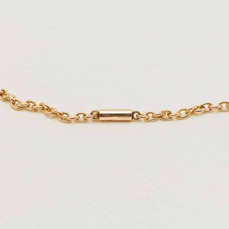 Vintage 18ct Yellow Gold Seed Pearl Set Oval Pendant