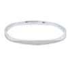 18ct White Gold 2.70ct Diamond Eos Bangle-Bracelet-Walker & Hall