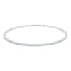 14ct White Gold 1.13ct Diamond Eternity Bangle-Bracelet-Walker & Hall