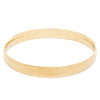 9ct Yellow Gold 8mm Bangle-Bracelet-Walker & Hall