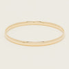 9ct Yellow Gold 5mm Bangle - Bracelet - Walker & Hall