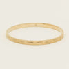 9ct Yellow Gold Reflections Bangle - Bracelet - Walker & Hall