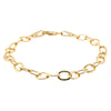 9ct Yellow Gold Oval Link Bracelet-Bracelet-Walker & Hall